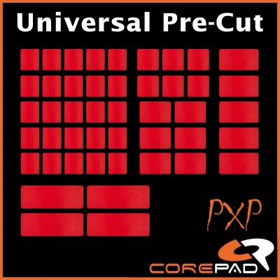 Corepad PXP Plain Pure Xtra Extra Performance Grips Mouse Grip Tape Pulsar Supergrip Universal Pre Cut Keyboard Mouse Mice
